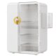 High-end cosmetics storage box with high bottle partition and large capacity