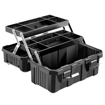 Green forest multi-layer storage toolbox withstands and pressure resistance