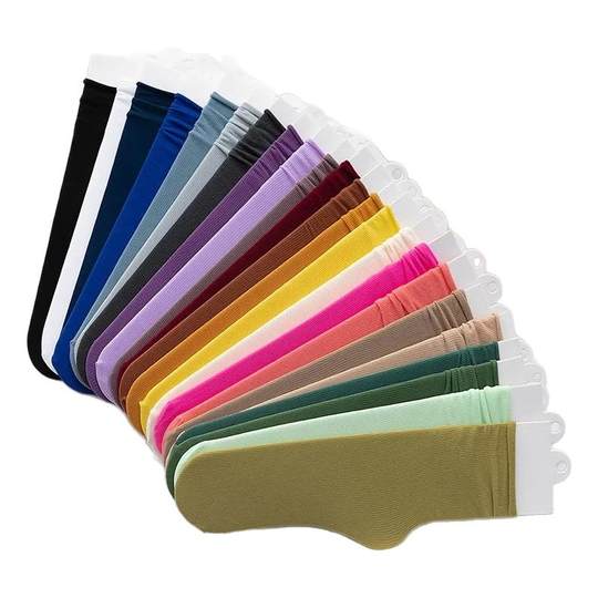 Bingbing socks for women's summer thin mid-tube socks