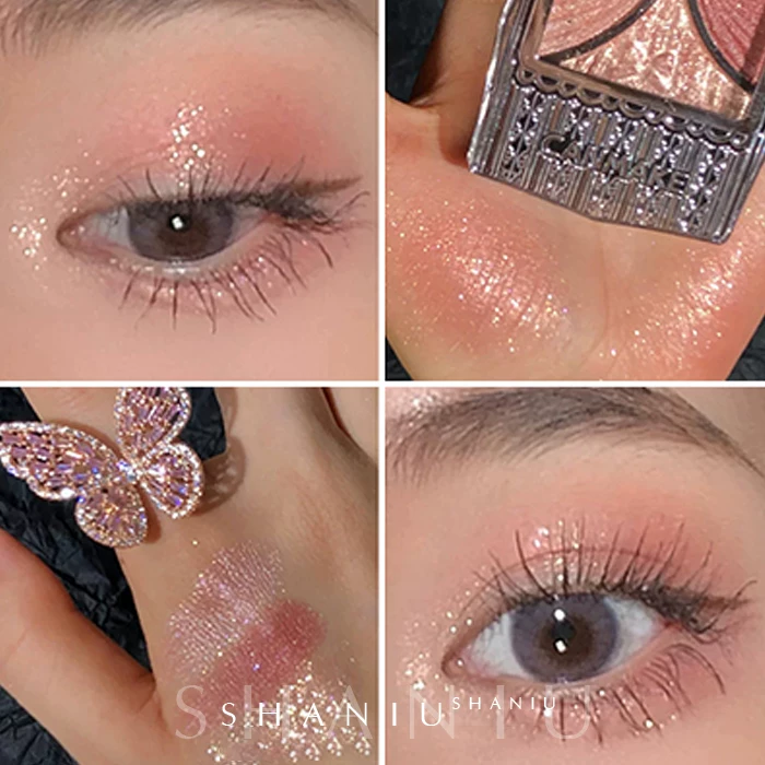 Бесплатная доставка Canmake/Jingtian cut girl five -color shadow disk 05 earth color matte daily versatile 0304 dirty powder