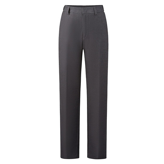 Gray suit pants summer nine-point high-end professional feet