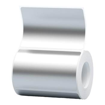 Detong thermal matte silver label printing paper fixed assets