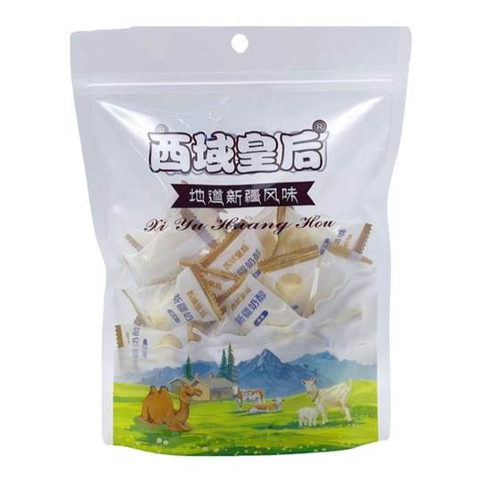 西域皇后奶醇奶疙瘩原味奶糖新疆特产酸奶棒乳酪零奶制品奶味小吃