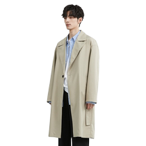 December 29 20 points on sale 2023 Spring clothing New products Long style wind clothes mens covets Han version Outline Shaped Jacket