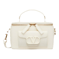 (Chinese Valentines Day gift) Valentino VALENTINO womens mini LOCO calfskin box bag