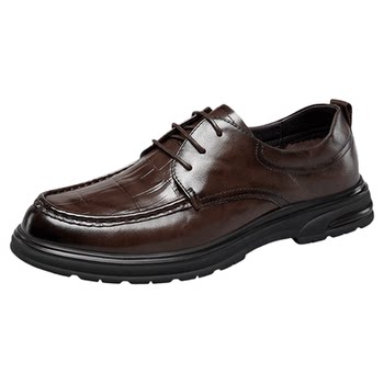 Yierkan spring genuine leather comfortable commuting dad leather shoes