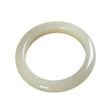 Hotan jade qingshui women's tire style blue and white jade bracelet