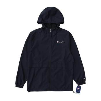 CHAMPION Champion Hooded Jacket Jacket ຜູ້ຊາຍແລະແມ່ຍິງປ້ອງກັນແສງແດດບາງໆ Jacket ຄູ່ຜົວເມຍພາກຮຽນ spring ແລະດູໃບໄມ້ລົ່ນແນວໂນ້ມ