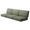 Customized chenille thickened and hardened sofa cushions