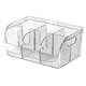 Transparent white cup holder storage box | purchase more than one person