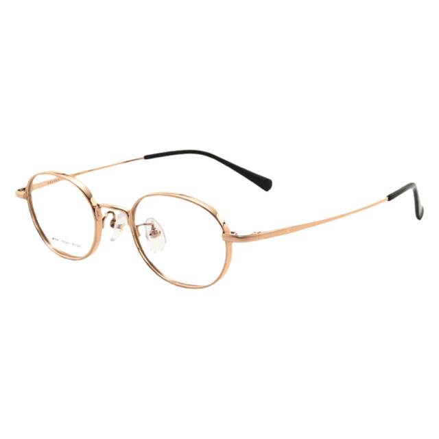 High-precision glasses frame with anti-blue light pure titanium for both men and women
