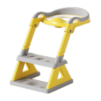 Baby footprint childrens toilet stair toilet ring child baby toilet auxiliary pad frame step foot stool