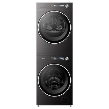 Midea flat screen fully embedded 10+10kg washing and drying set