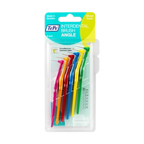 (Self-operated) TePe Swedish imported interdental brush L-shaped orthodontic ultra-fine interdental gap cleaning toothbrush interdental brush