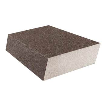 Double bevel sponge sand block for water grinding and dry grinding
