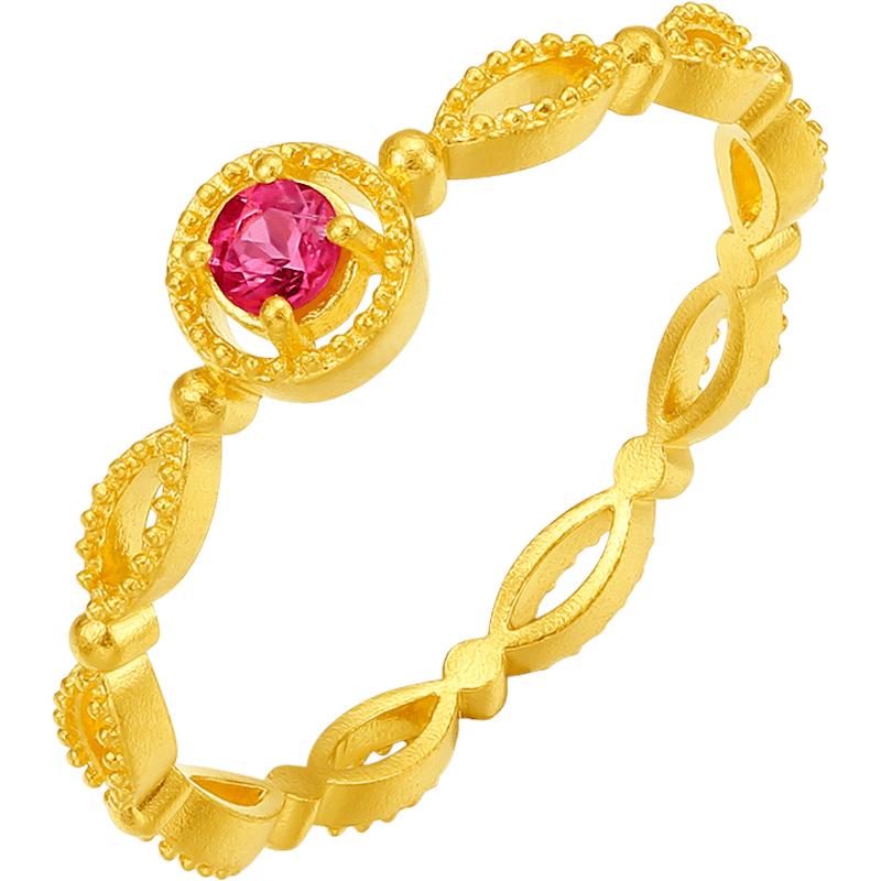 Saturday blessing gold ring fashion 5g