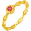 Saturday blessing gold ring fashion 5g