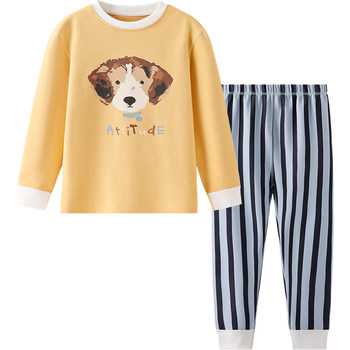 Ying's children's pajamas set split pure cotton