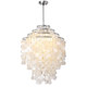 Cream French Shells Dining Room Chandelier