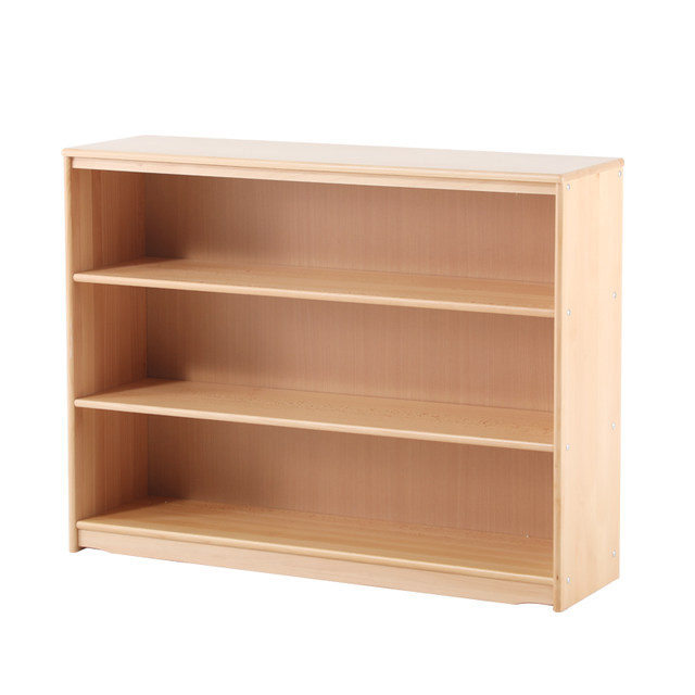 Kindergarten early education and education beech solid wood teaching aid cabinet