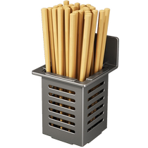 Stainless steel chopstick barrel basket kitchen tableware storage rack household chopstick cage wall-mounted spoon drain storage box