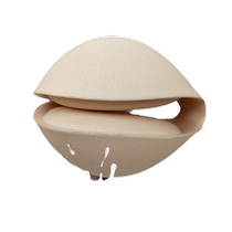 6CM Latex Thickened Chest Cushion Enlarge Ultra Thick Inner Pad Movement Bra Hood Beauty Vest Underwear Replacement Harness Inserts