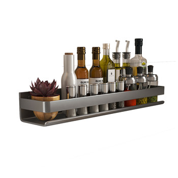 Kitchen oil, salt, sauce, vinegar and seasoning rack
