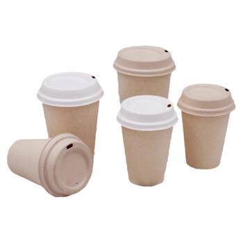 Environmentally friendly pla biodegradable single layer coffee paper cup customization