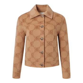 Gubang short woolen jacket