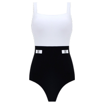 BE Fan Dean little black dress series 2024 new womens one-piece swimsuit sun protection slimming vacation advanced