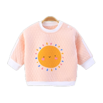 Youqi baby autumn clothing single-piece top baby thermal underwear autumn and winter childrens base layer inner wear outer boneless type a