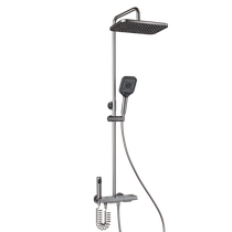 Gold medal shower set rain shower bathroom household gun gray shower bathroom constant temperature sunbathing ceiling sprinkler head hidden