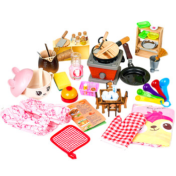 Complete mini kitchen cooking set|collected by over 1,000 people