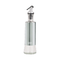 (Kombach) oil bottle 2 bottles glass oil bottle spray tank household stainless steel soy sauce vinegar seasoning bottle leak-proof