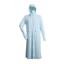 UPF50 breathable ice silk long sun protection clothing for women summer new style full body cooling UV protection professional sun protection clothing