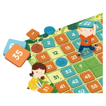 mideer Milu Hundreds Board Educational Toys Number Addition and Subtraction Montessori Math Teaching Aids Childrens Magnetic 2-6 Years Old