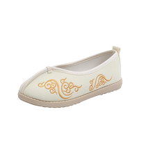 Old Beijing cloth shoes 2023 new style boys and girls Hanfu shoes soft sole Chinese style ancient costume ethnic style dance performance shoes