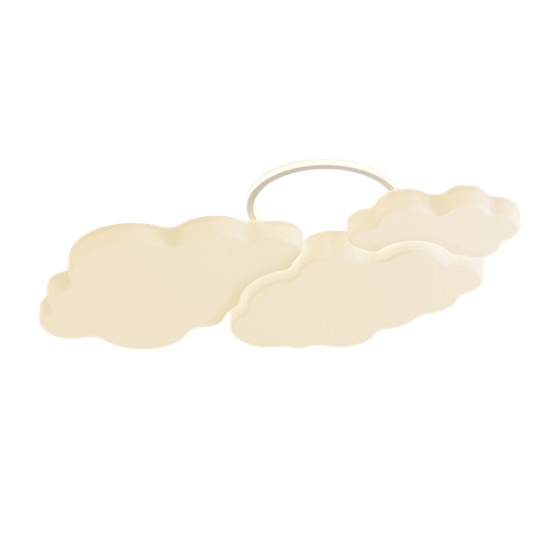 Cream style eye protection living room ceiling lamp