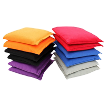 彩色扁沙包儿童帆布沙包儿童丢沙包投掷游戏幼儿园小学生手工沙包