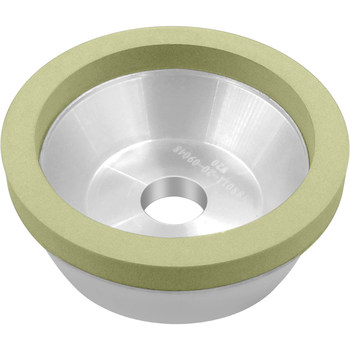 Ceramic bond diamond grinding wheel type 100mm grinding PCD/PCBN tool alloy tungsten steel ມີດເພັດ