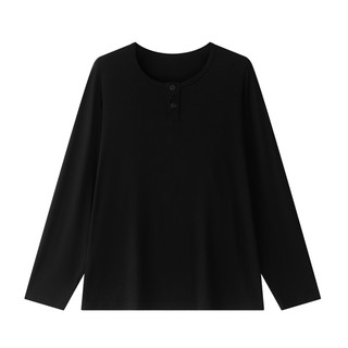 半墨大码男睡衣套装胖子200-300斤长袖加肥加大家居服套装宽松秋