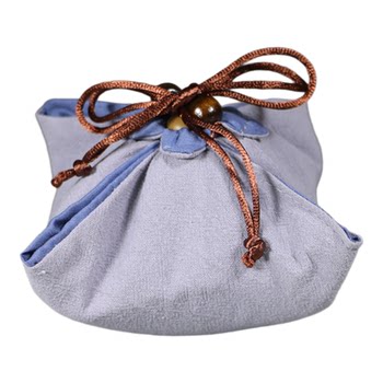Wrinkled cloth high-end brocade bag built lamp storage bag teapot bag cloth