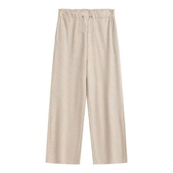 Pregnant women's wide-leg velvet trousers | favorite by over 1,000 people