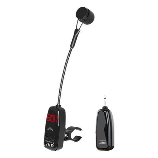 长笛竹笛洞箫葫芦丝专用无线麦克风巴器拾音器户外演出笛子扩音器