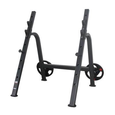Half-frame simple squat rack free bench press rack home commercial weightlifting bed barbell rack comprehensive fitness equipment