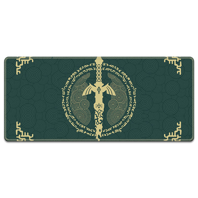 Legend of Zelda Kingdom mouse pad is super large