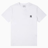 Mlb short-sleeved men's clothing ny small-brand new women's t-shirt sportswear round neck casual white half-sleeved 3atsb0153