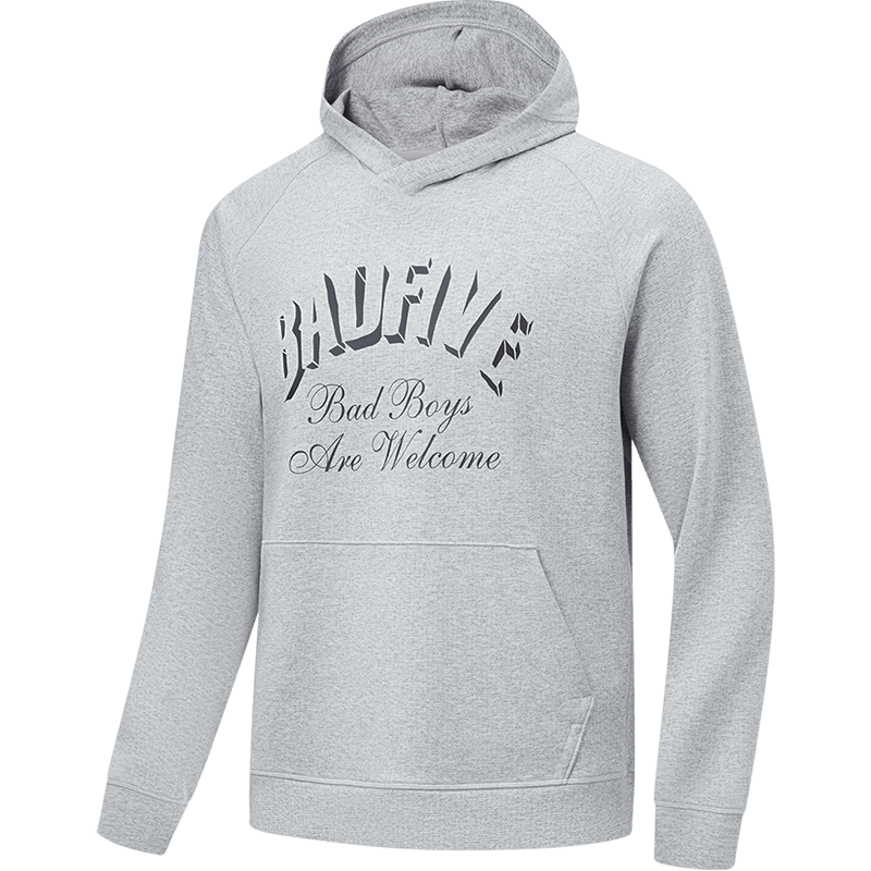 李宁反伍连帽卫衣男款秋冬新款简约休闲街头潮流宽松速干运动上衣