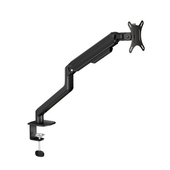 Northern arc monitor stand can be raised and lowered