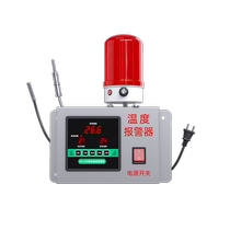 Temperature alarm temperature sensing alarm intelligent temperature sensing detector high temperature farm alarm remote large decibel